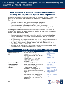 Core Strategies to Enhance Emergency Preparedness Planning and