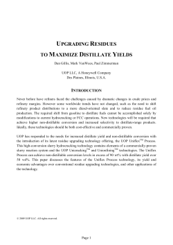 Maximize Distilate Yeilds Hydrocracking Altrernative
