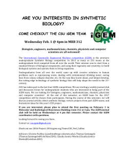 CSU iGEM 2017