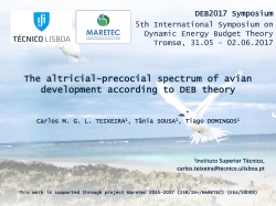 The altricial-precocial spectrum of avian