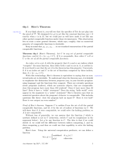 thy.1 Rice`s Theorem - University of Calgary
