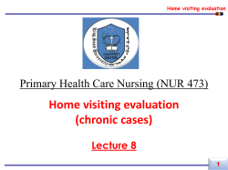 (8) home visit - KSU Faculty Member websites