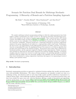 Scenario Set Partition Dual Bounds for Multistage Stochastic