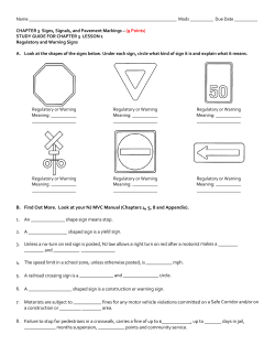 B. Find Out More. Look at your NJ MVC Manual (Chapters 4, 5, 8