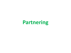 Partnering