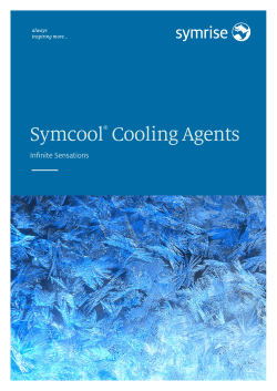 Symcool&reg; Cooling Agents