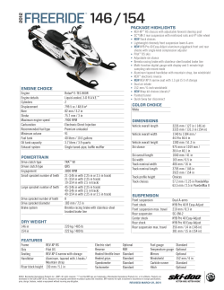 Freeride&trade; 146 / 154 - Ski-Doo