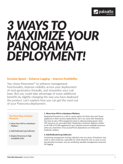 3 ways to maximize your panorama deployment!