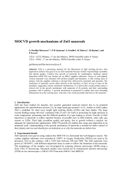 Open Access proceedings Journal of Physics: Conference series