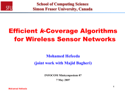 CMPT 880: P2P Systems - SFU Computing Science