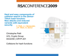 Slides at CT-RSA. - UCL Computer Science