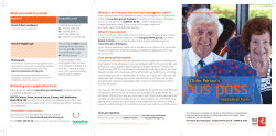 older person`s bus pass application form