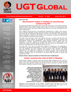 Government makes a mistake by sanctioning outsourcing Bill