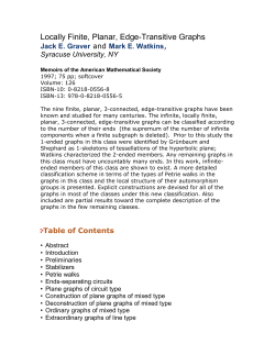 Locally Finite, Planar, Edge-transitive Graphs