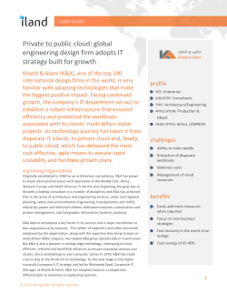 Private to public cloud: global engineering design firm adopts IT