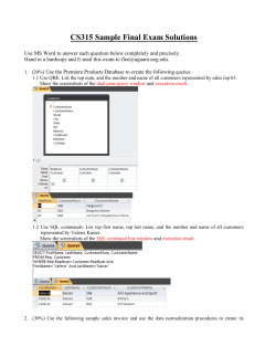 CS200-01 Fall 2006 First Exam (Part 2)