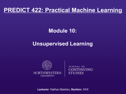 Hierarchical Clustering (cont`d)