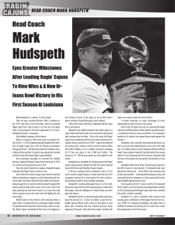 mark hudspeth - Ragin Cajuns