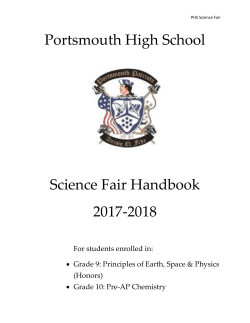 The Research Paper - Portsmouth School Department