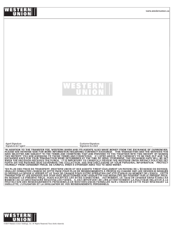 in addition to the transfer fee, western union and its agents also