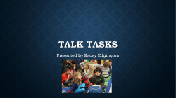 Talk Tasks PPT