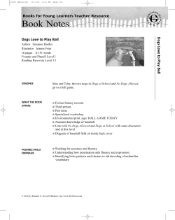 Dogs Love to Play Ball - Richard C. Owen Publishers