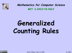 Generalized Pigeonhole Principle