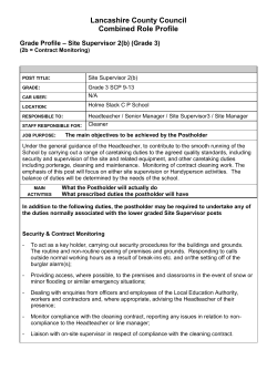 PEN PICTURES - Lancashire County Council
