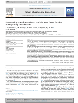 Does training general practitioners result in more