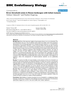 Error-threshold exists in fitness landscapes with lethal mutants
