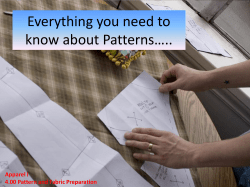 Everything you need to know about Pattern Basics