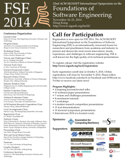 Call for Participation (DOC)
