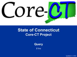 EPM Job Aids - Core-CT