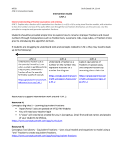 4.NF.1 Intervention Guide