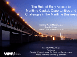 3. Developments in Bank Maritime Financing