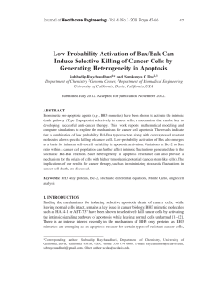 Low Probability Activation of Bax/Bak Can Induce