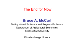 old Topic 15: Wrap up