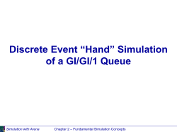 Discrete Event "Hand"