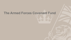 Armed Forces Covenant Fund