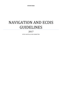 Navigation and ECDIS Guidelines 2017