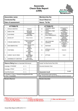HBAM Check Ride Report 2015 V1.2