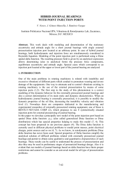HIBRID JOURNAL BEARINGS