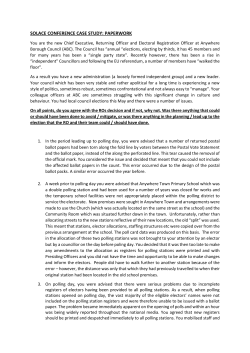 Case Study - Paperwork - Society of Local Authority Chief Executives