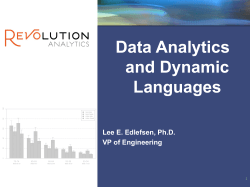 The importance of parallel and distributed computing in data analysis