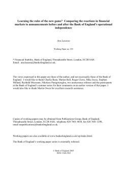 Learning the rules of the new game? Comparing