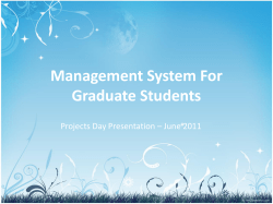 PRESENTATION NAME