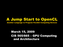 OpenCL Tutorial