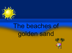 Different colors of beach sand in the world