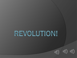 Revolution! - Peoria Public Schools