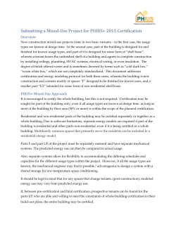 Guidelines for Submitting a Mixed